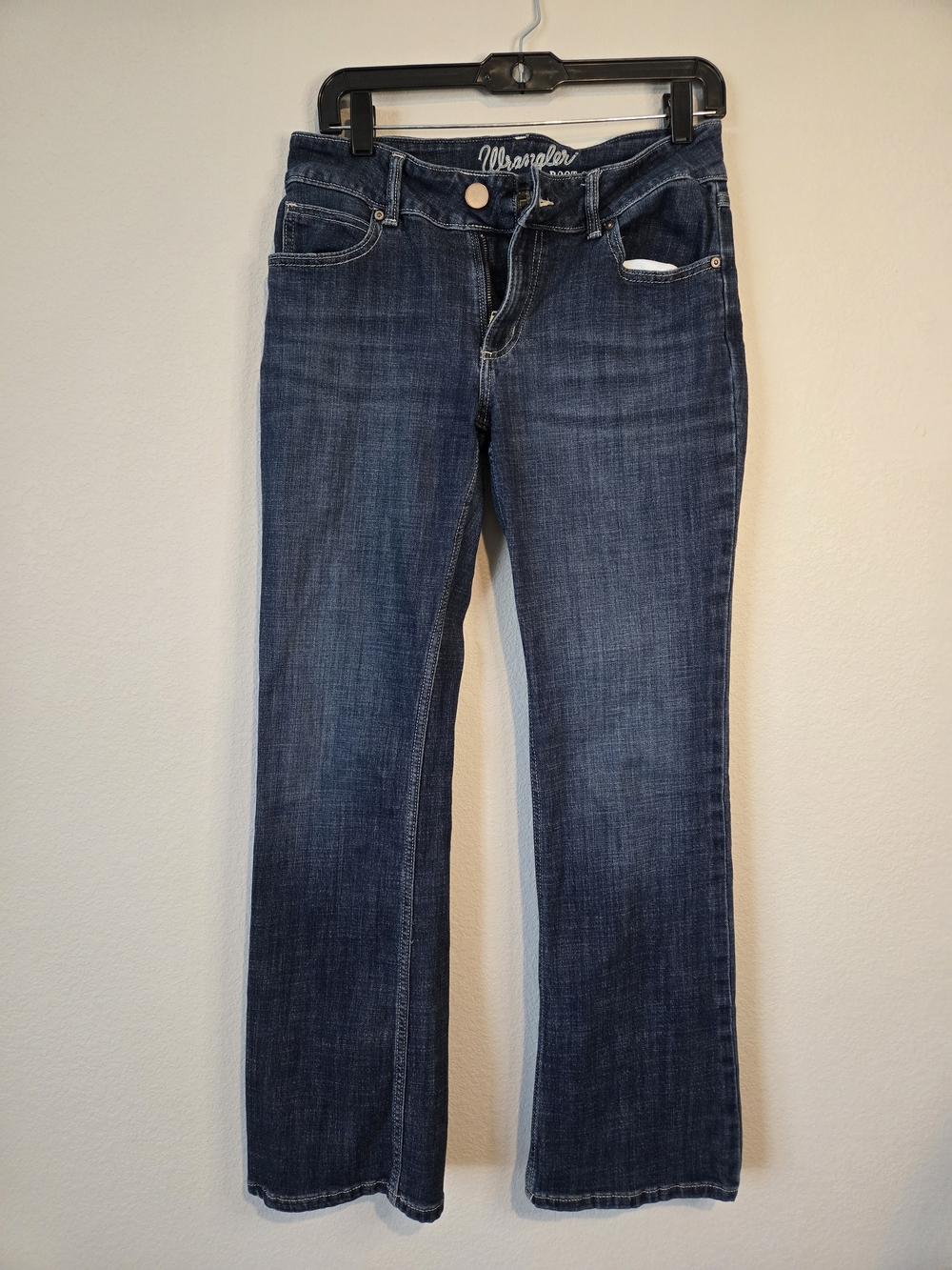 Wrangler Women's Dark Blue Boot Cut Jeans